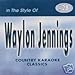 WAYLON JENNINGS Country Karaoke Classics CDG Music CD