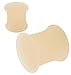 0G 0 gauge 8mm Skin Implant grade sili Double Flare Flesh Tunnels Ear Plugs AGAR Stretching Stretchers Piercing SI03 2Pcs