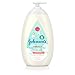 Johnson's CottonTouch Newborn Baby Face and Body Lotion, Made with Real Cotton, 27.1 fl. oz primary