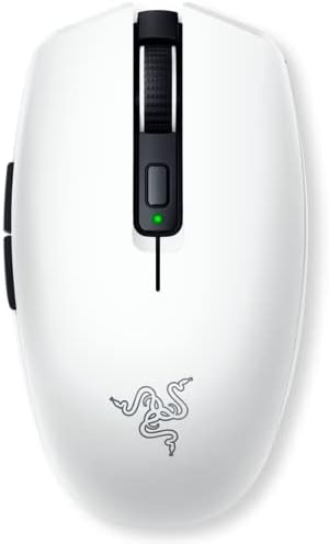 Razer Orochi V2 Mobile Wireless Gaming Mouse: Ultra Lightweight - 2 Wireless Modes - Up to 950hrs Battery Life - Mechanical Mouse Switches - 5G Advanced 18K DPI Optical Sensor - White