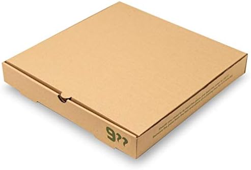 Cajas de pizza, 100 unidades, 22,8 cm, color blanco: Amazon.es: Hogar