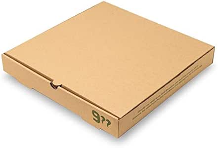 Cajas de pizza, 100 unidades, 22,8 cm, color blanco: Amazon.es: Hogar