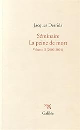 Séminaire La peine de mort