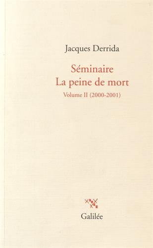 Séminaire La peine de mort