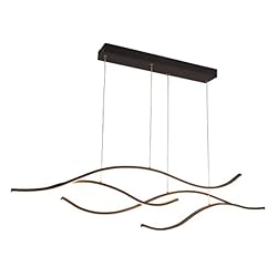 LightInTheBox Modern LED Linear Wave Chandelier