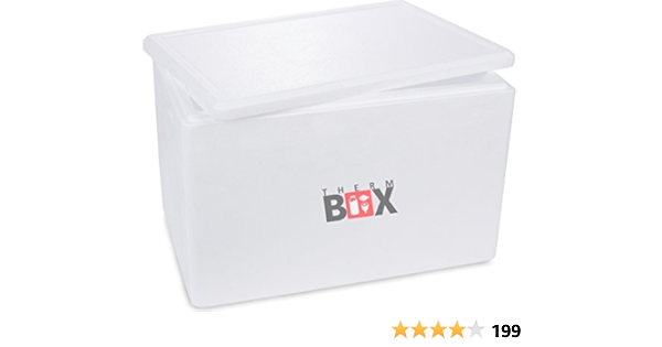 Caja térmica Caja de espuma de poliestireno XXL 61 litros ...