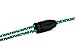 Tweedz Green Headphones with Mic and Controls - in-Ear Earbuds Durable, Tangle-Free, and Braided Fabric Wrapped Cords and Noise Isolating Ear Buds