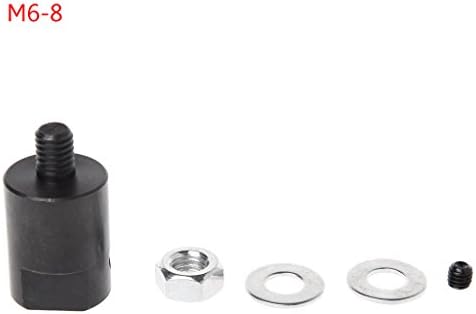 OTGO 3.17/4/5/6/8mm Axle Motor Shaft Coupler Sleeve Saw Blade Coupling Chuck Adapter,Steel (Match The Motor shaft Diameter: 8mm)