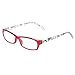 Kerecsen 5 Pairs Fashion Ladies Reading Glasses Spring Hinge Pattern Design Readers