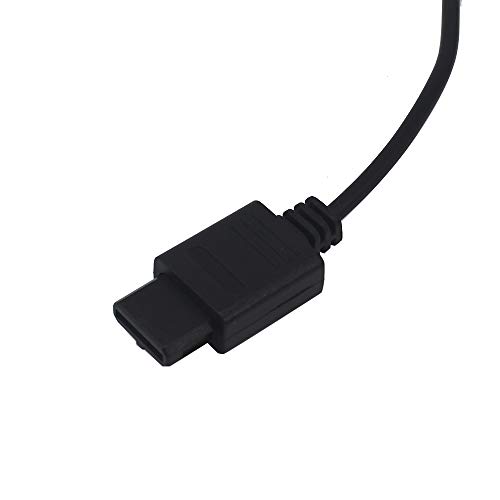 Coolayoung RGB Scart Cable for Nintendo SNES GameCube N64 NTSC, 6ft/1.8m RGB Cable