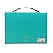 Imanr Accordion Folder Expand The Folder with The Handle 13 Pages A4 Size (Blue)
