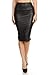 Cemi Ceri Women's Faux Leather Pencil Skirt