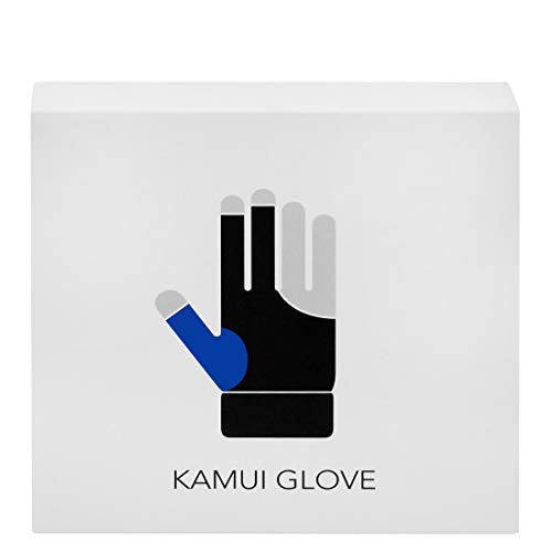 KAMUI Billiard Glove - Quickdry - for Left Hand - Blue (XS) - Thumbnail 5