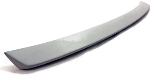 Custom Painted Audi A4 4-door sedan (B6) ABT* style Trunk Spoiler - LY7G (Quartz Gray Metallic)