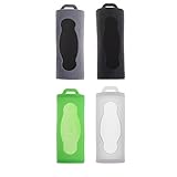 BCP 4 PCS Battery Silicone Case Protective Sleeve for 26650 Battery