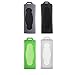 BCP 4 PCS Battery Silicone Case Protective Sleeve for 26650 Battery