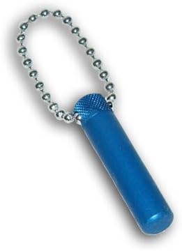 LDS Blue Aluminum Oil Vial for Concerated Olive Oil &amp; Priesthood Holders of All Ages, Elders &amp; Priests, Annointing, Blessing &amp; Healing the Sick