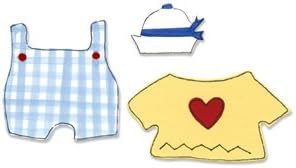 Sizzix Originals Die-Large Animal Dress-Ups Sailor Outfit