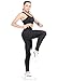 Kamots Beauty Butt Lifting Leggings High Waisted Women Cellulite Stretchy Workout Yoga Pants Black