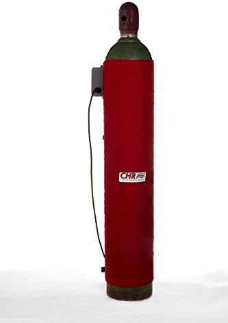 Custom Heaters and Research - Gas Cylinder Heater - 9.25" x 60" - 120V 700W, Digital Temperature Control, Manufacturer Direct, Made in the USA