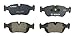 BOSCH BP558 QuietCast Premium Semi-Metallic Disc Brake Pad Set - Compatible with Select BMW 318i, 318is, 318ti, 320i, 323Ci, 323i, 323is, 323ti, 325i, 325is, 328Ci, 328i, 328is, 525i, Z3; FRONT