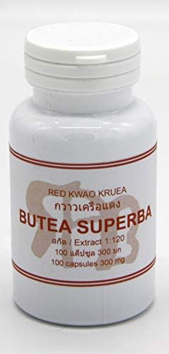 Buy The Best Butea Superba Extract in Capsules! Organic Powder in 1 to 120 Ratio, Strongest LIBIDO Booster Supplement on The Market.