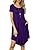 Round Hem Purple