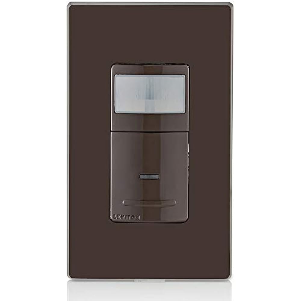IPS02 1LB Decora Motion Sensor In Wall Switch Auto On 2 5A Single
