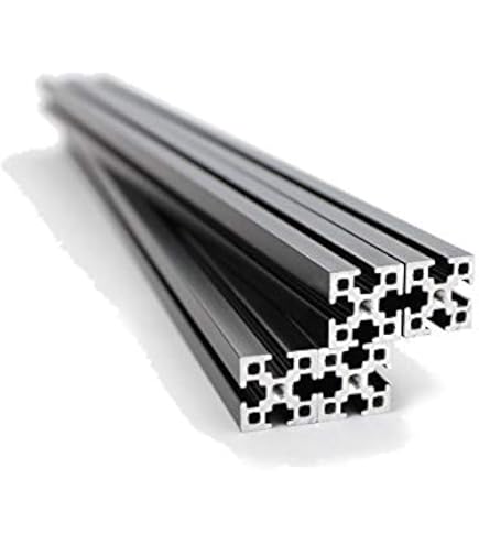 Amazon.com: MakerBeam XL Black Anodized Beams 200x15x15mm 4 Pieces