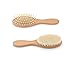 Royal Infant Wooden Baby Brush Set, Natural Soft Bristles with Comfort Handle, Set Toddler Brush