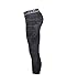 Under Armour Boys' HeatGear Armour HeatGear Printed ¾ Leggings, Black /Graphite, Youth Large