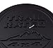 zorratin Full Black Metal Trail Rated 4x4 Round Emblem Badge Mountain for Jeep Wrangler Side Rear Trunk Tailgate Hatch