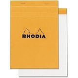 Rhodia No 18 Orange Graph Paper