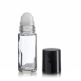 1 Oz Roll-on Glass Bottle - Pkg. of 12
