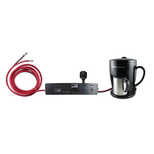 Power Hunt High Performance 12 Volt Personal Coffee Maker Brews in 3