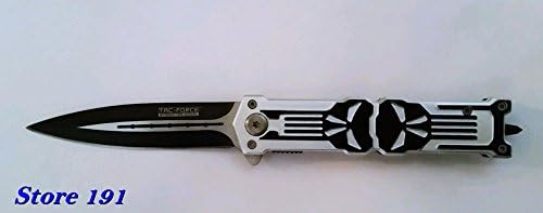8.25" TAC FORCE PUNISHER SPRING ASSISTED TACTICAL KNIFE Blade Folding Pocket By Store 191