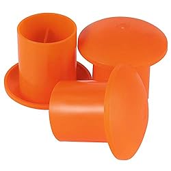 ZOENHOU 80 PCS Rebar Caps, Premium Plastic Mushroom