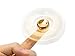 Spin Wars - Fidget Hand Spinner Toy - Addictive Fun for All Ages No Batteries Required (3 Sided, Gold: 1 Pack)