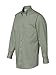 Van Heusen Mens Long Sleeve Button Down Baby Twill Dress Shirt - Colors (X-Large, Sage)