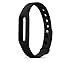 CUMILO HONECUMI XiaoMI Band Colorful Replacement Wristbands for XiaoMi(No Tracker) (Black)