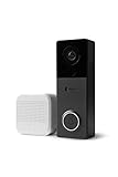 August AUG-AB03-C04-001, August View, Wire-Free Doorbell Camera, Black
