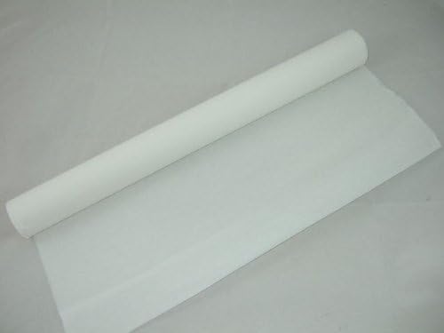 Clikkabox1 White Crepe Paper Roll - 10m long x 50cm wide Many uses as decorations, marketing tools, great favourite with schools and the craft industry
