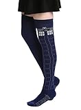 Doctor Who TARDIS Over-The-Knee Socks