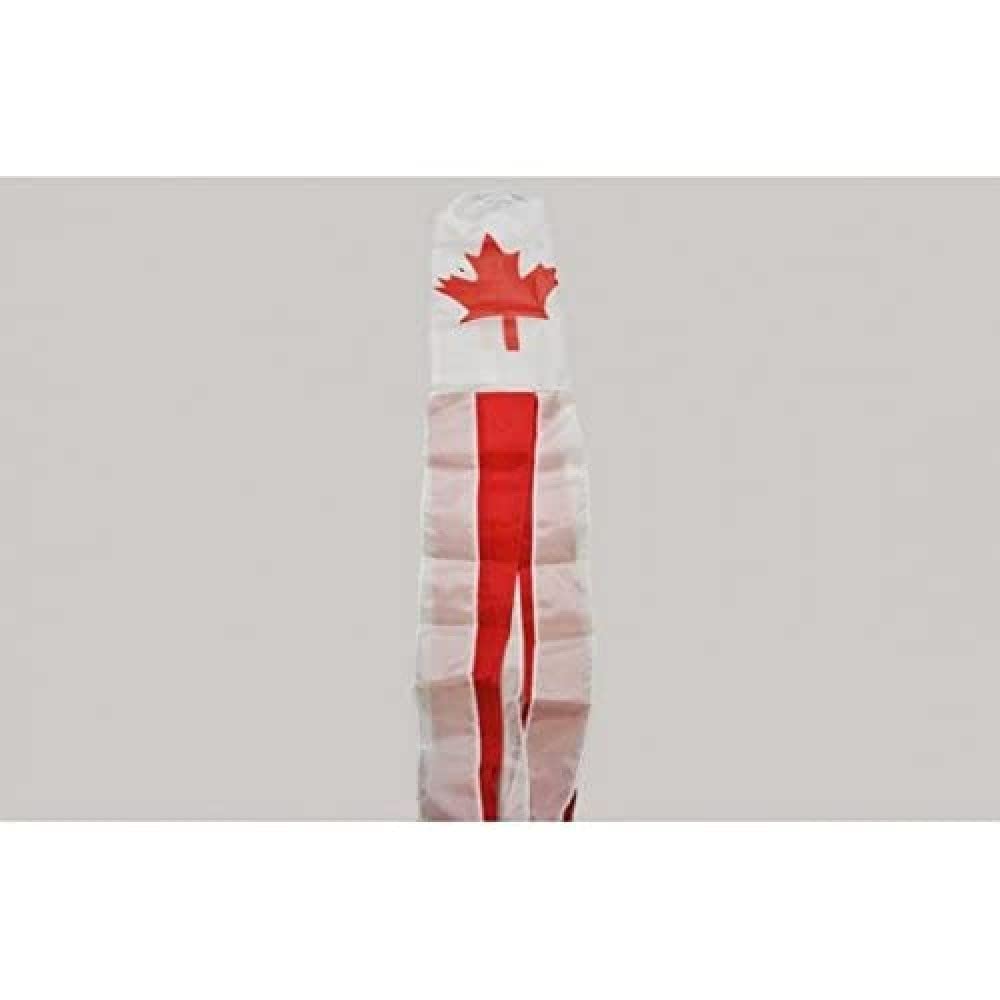 AZ FLAG - Canada Windsock 5'' - Canadian Wind Sock Flag 100% Polyester 150 cm - 5 Feets