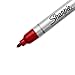 SHARPIE 1794230 Pro Bullet Tip Industrial Strength Permanent Marker, Red, 12-Pack