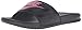 Nike Women's Benassi Just Do It Sandal, Black/Vivid Pink-Black, 11 Regular US