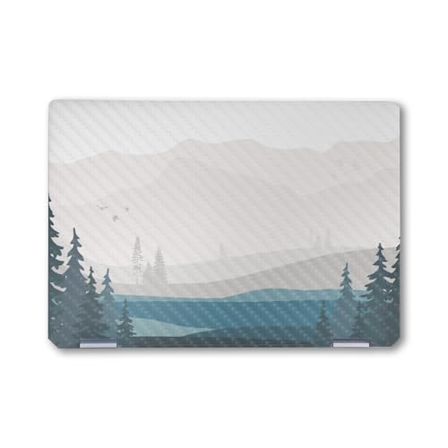 Carbon Fiber Laptop Skin Compatible with HP Spectre x360 14" (2024) - Tundra -…