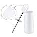 Neady Toilet Brush and Holder Modern Design Longer Brush and Heavy Enough for Bathroom Toilet