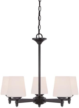 Designers Fountain 15006-5-34 Darcy 5 Light Chandelier, Oil Rubbed Bronze