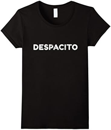 Womens Despacito T-shirt Small Black